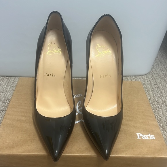 Christian Louboutin so kate 120 size 7.5 patten leather - Picture 6 of 8